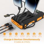 Durecopow 20,000mAh Solar Charger Power Bank
