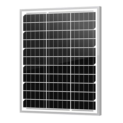 Newpowa 20W 12V Monocrystalline Solar Panel