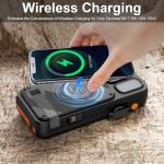 Solar Power Bank and Emergency Radio Combo