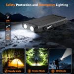 20000mAh Solar Power Bank with Fast Charging