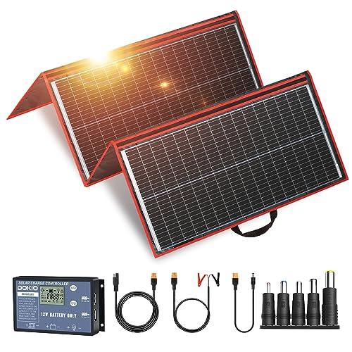 DOKIO 300W Portable Foldable Solar Panel Kit