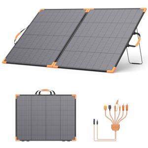 200W Bifacial Portable Solar Panel Charger