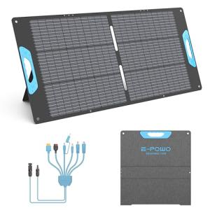 110W Foldable Solar Panel Charger for Outdoors