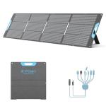 220W Portable Solar Panel for Power Station, 23.5% High Efficiency ETFE Foldable Solar Panels Charger, QC3.0 USB-A &Type-C Output,IP67 Waterproof for RV, Outdoor Camping, Off Grid Blackouts
