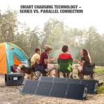 120W Lightweight Foldable Solar Panel for Outdoor Use