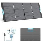 400W Portable Solar Panel for Power Station, 23.5% High Efficiency ETFE Foldable Solar Panels Charger, Fast Installation with Kickstands, IP67 Waterproof for RV, Outdoor Camping, Off Grid Blackouts