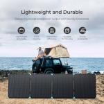 Renogy 400W Portable Solar Panel Suitcase, 23% High Efficiency Foldable Solar Charger for Power Station, Durable for Decades, with Sturdy Kickstands, IP67 Waterproof for RV Camping Off-Grid Blackouts
