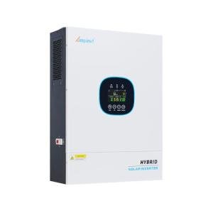 Ampinvt 5000W Off Grid Solar Inverter 48Vdc to 120V, Pure Sine Wave Inverter inbuilt 100A MPPT Solar Charge Controller Max PV Input 5500W, Support up to 6 in Parallel, Lead Acid Lithium Battery