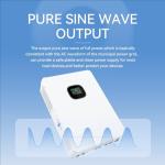 Dawnice 10000W 48V Solar Inverter Built-in 2 MPPT Solar Controllers Max 200A Battery Charging AC Input/Output 120V/240V Pure Sine Wave Inverter UL1741