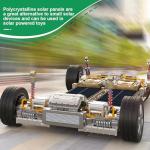 Kanayu 40 Pcs Small Solar Panels 3v 120ma Mini Polycrystalline Solar Cells DIY System Kits Epoxy Panel Module Photovoltaic Cells Charger 60 x 55 mm for Light Flashlight Charger