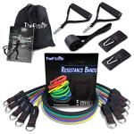 FitLife Resistance Bands with Handles – 5 Bands