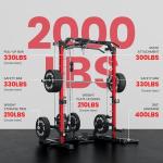 JELENS SR01 Power Cage with LAT Pulldown System