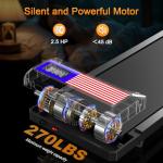 Under Desk Treadmill with Incline and Remote