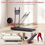 MCRG Electric Walking Pad Treadmill with Handles