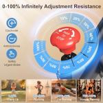 Silent Magnetic Resistance Exercise Bike for Home