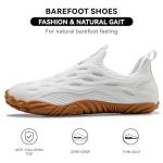 Bare Frog Barefoot Shoes Women Men Fashion Sneakers - Zero Drop Wide Toe Box Shoes Comfortable for Hiking,Walking,Gym,Fitness,Trail Running,Casual Outdoor & Daily Wear - Non-Slip Beach Water Shoe