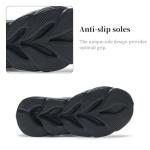 CDLHHM Mens Women Walking Running Shoes Cross Trainer Shoe Lightweight Non-Slip Casual Athletic Breathable Mesh Tennis Sneakers for Gym Jogging Cross Training Black US 11