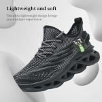 CDLHHM Mens Women Walking Running Shoes Cross Trainer Shoe Lightweight Non-Slip Casual Athletic Breathable Mesh Tennis Sneakers for Gym Jogging Cross Training Black US 11