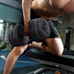 Yaheetech 44 LB Adjustable Dumbbell Weight Set