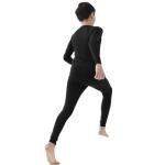 HovSiyla Youth Boys' Compression Leggings Athletic Shirt Tights Top Base Layer Set Sports Youth for Kids Black M