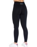 AUROLA Dream Collection Workout Leggings for Women High Waist Seamless Scrunch Athletic Running Gym Fitness Active Pants Dark Black M