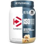 Dymatize ISO100 Whey Protein Powder Isolate, Gourmet Vanilla, 25g of Protein, 5.5g BCAAs, Less Than 120 Cal., Gluten Free, 1g Fat, 1g Sugar, 2g Carb (20 Servings)