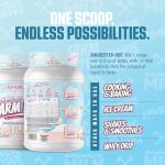 Axe & Sledge Farm Fed 100% Whey Protein Isolate | 25g Protein | Low Carb, Low Sugar, Soy Free, Gluten Free | Protein Powder for Men and Women | Keto | Made in The USA | 28 Servings, Marshmallow Milk