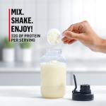 Muscle Milk Genuine Protein Powder, Vanilla Crème, 1.93 Pounds, 12 Servings, 32g Protein, 2g Sugar, Calcium, Vitamins A, C & D, NSF Certified for Sport, Energizing Snack, Packaging May Vary