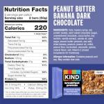 Kind, Bar Protein Breakfast Peanut Butter Banana Dark Chocolate 6 Count, 10.58 Ounce