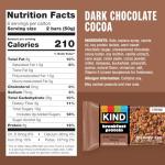 KIND Breakfast Protein Bars, Dark Chocolate Cocoa, Healthy Snacks, Gluten Free, 8g Protein, 6 Count