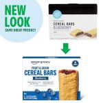 Amazon Grocery, Blueberry Fruit & Grain Cereal Bars, 1.3 Oz, 8 Ct