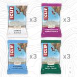 CLIF BAR - Energy Protein Bars - Variety Pack - 4 Flavors - Made with Organic Oats - Energy Bars - Non-GMO - (12 Pack)