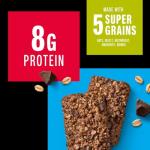 KIND Breakfast Protein Bars, Dark Chocolate Cocoa, Healthy Snacks, Gluten Free, 8g Protein, 6 Count