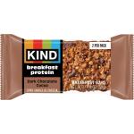 KIND Breakfast Protein Bars, Dark Chocolate Cocoa, Healthy Snacks, Gluten Free, 8g Protein, 6 Count
