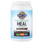 Garden of Life Meal Replacement Shakes, Raw Organic, Chocolate Protein Powder with Plant Based Pea Protein, Sprouts, Greens, Probiotics, Dairy Free 28 Servings