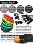 FitLife Resistance Bands with Handles – 5 Bands