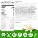 Orgain Organic Nutritional Shake, Vanilla Bean - Meal Replacement, 16g Protein, 20 Vitamins & Minerals, Gluten Free, Soy Free, Kosher, Non-GMO, 11 Ounce, 12 Count (Packaging May Vary)