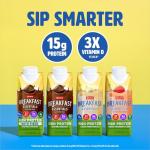 Carnation Breakfast Essentials High Protein with Fiber Ready-to-Drink, 8 FL OZ Carton, Rich Milk Chocolate (Pack of 24)