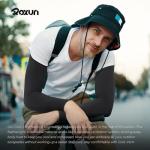 ROXUN 4 Pairs Arm Sleeves, Cooling UV Sun Protection Sports Compression for Men/Women Black+Dark Gray+Light Gray+White