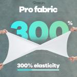 ROXUN 4 Pairs Arm Sleeves with Thumb Hole, Cooling UV Protection Compression Tattoo Cover Up for Men/Women 4 Black