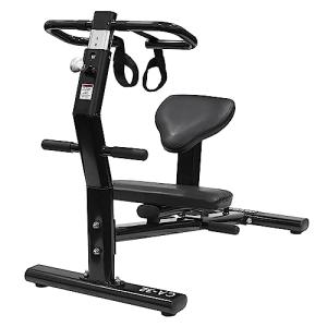 Valor Fitness Back Stretch Machine - Total Body Leg Stretching Equipment Home Gym Flexibility Therapy Workout Max Weight 350 Pounds - Straps Included