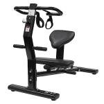 Valor Fitness Back Stretch Machine - Total Body Leg Stretching Equipment Home Gym Flexibility Therapy Workout Max Weight 350 Pounds - Straps Included