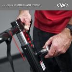 Valor Fitness Back Stretch Machine - Total Body Leg Stretching Equipment Home Gym Flexibility Therapy Workout Max Weight 350 Pounds - Straps Included