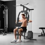 Soozier Multifunctional Home Gym with 99Lbs Weights
