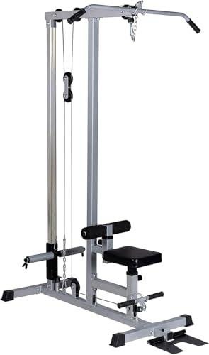 GDLF LAT Pull Down Machine Low Row Cable Fitness Exercise Body Workout Strength Training Bar Machine