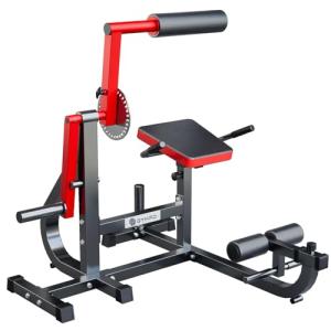 GYHPD Ab/Back Machine, AB Crunch Back Extension Machine with Armrests, Adjustable Core Muscle Strength Training Machine, AB Workout Machine for Upper Body Workout, Home Gym Equipment