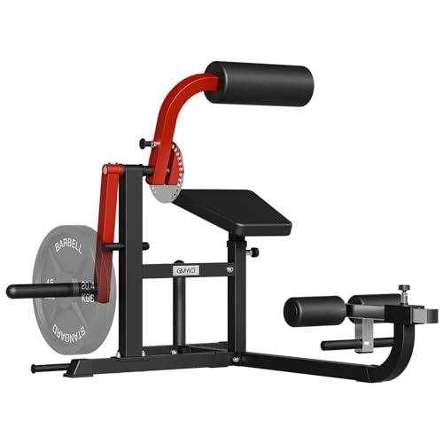 GMWD AB/Back Machine, AB Crunch Back Extension Machine, AB Workout Machine, Core Machine Upper Body Strength Training Home Gym Equipment