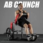 GMWD AB/Back Machine, AB Crunch Back Extension Machine, AB Workout Machine, Core Machine Upper Body Strength Training Home Gym Equipment