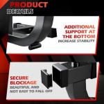 GYHPD Ab/Back Machine, AB Crunch Back Extension Machine with Armrests, Adjustable Core Muscle Strength Training Machine, AB Workout Machine for Upper Body Workout, Home Gym Equipment