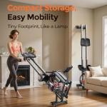 YOSUDA Water Rowing Machines with Bluetooth-Water Rowers 350LBS Weight Capacity for Home Use with Smooth Aluminum Dual Slide Rail & Rowing-Dedicated Monitor